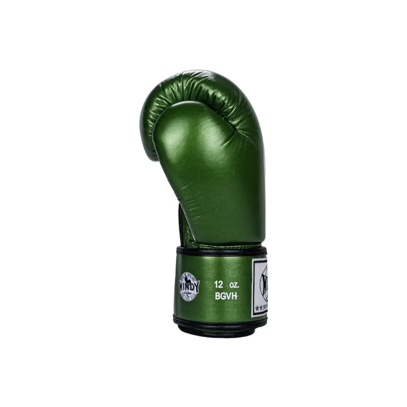 Guantes de Boxeo Windy Verde Metalizado