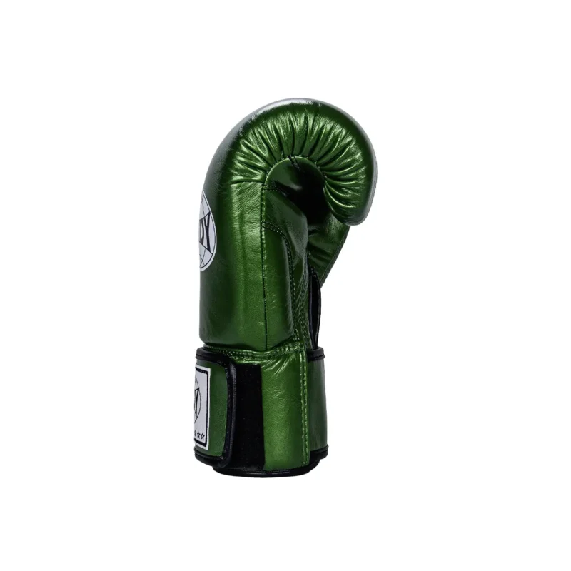 Guantes de Boxeo Windy Verde Metalizado