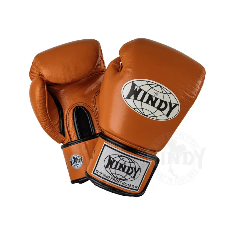 Guantes de boxeo Windy naranjas